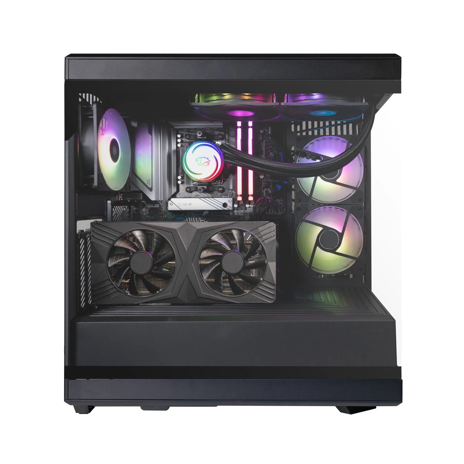Y40BI7N5701 Gaming PC Desktop - Intel Core Ultra 7 265F - NVIDIA RTX 5070 12GB - 32GB DDR5 Non-Rgb RAM - 1TB Nvme SSD