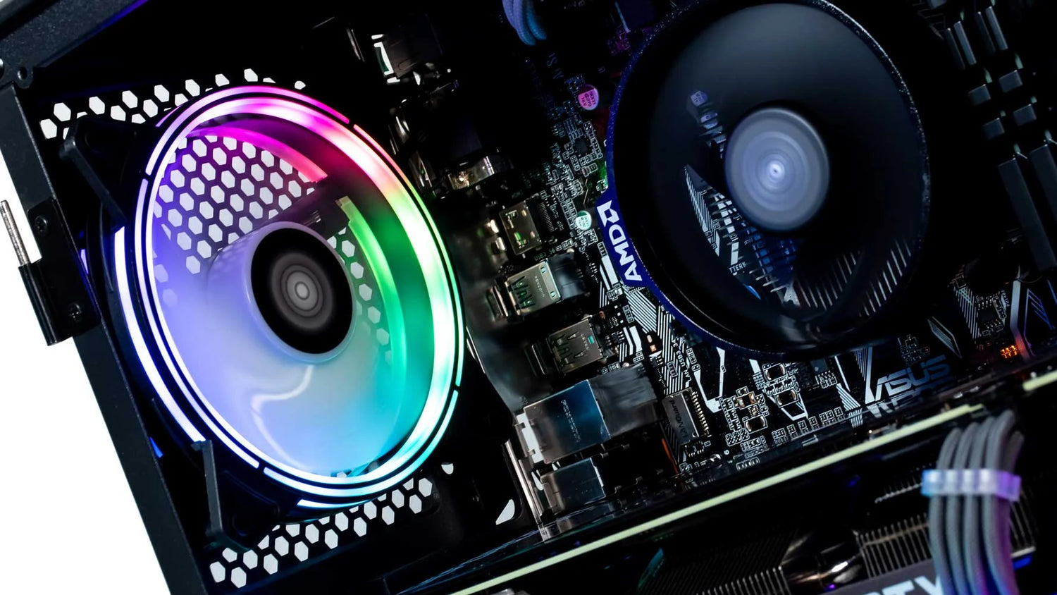 Rebel 4.0 Gaming PC - AMD Ryzen 7 (4.1Ghz), RTX 4060 8GB, 16GB DDR4, 1TB SSD, Desktop Black