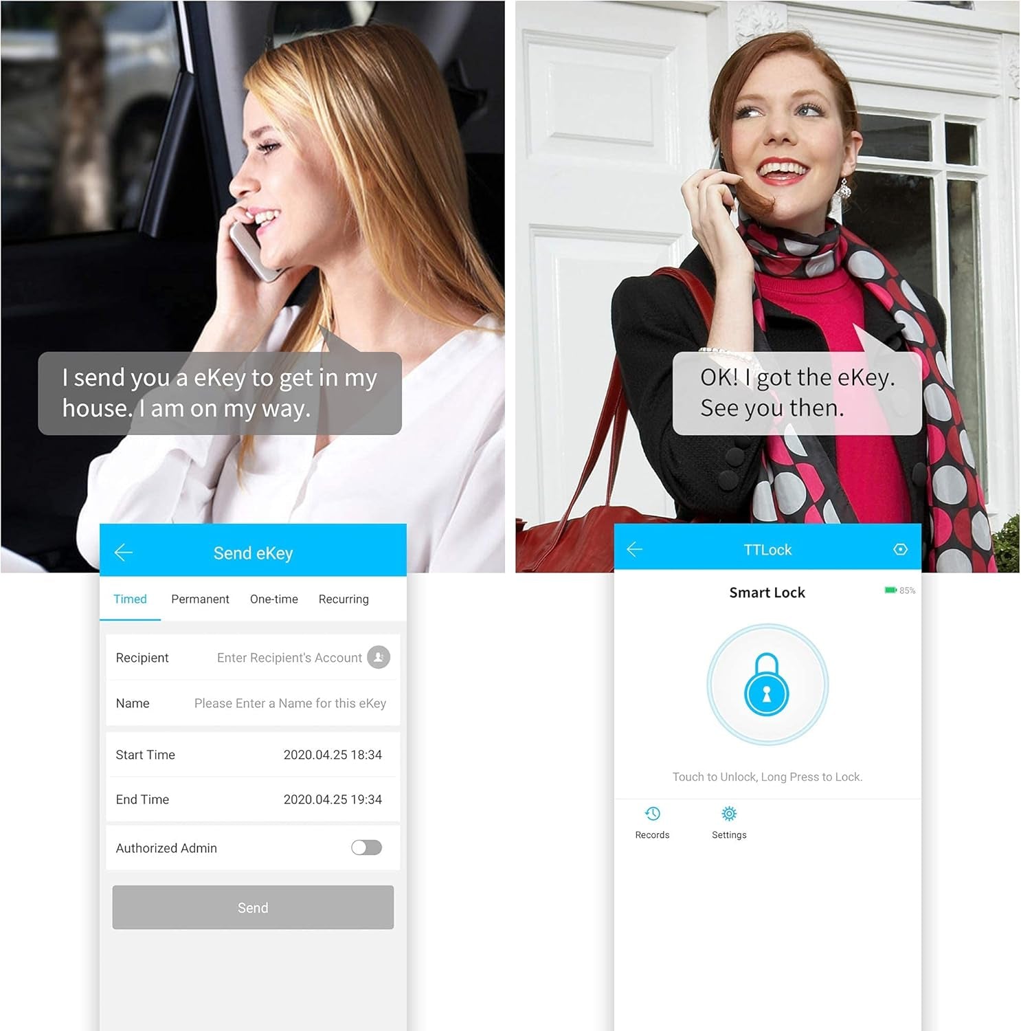 Smart Lock Fingerprint Door Locks Digital Smart Door Locks Free App Control IC Card Key Easy Installation Bluetooth Electronic Lock for Side Entry Garage Entry Basement Home Office Hotel and Garage
