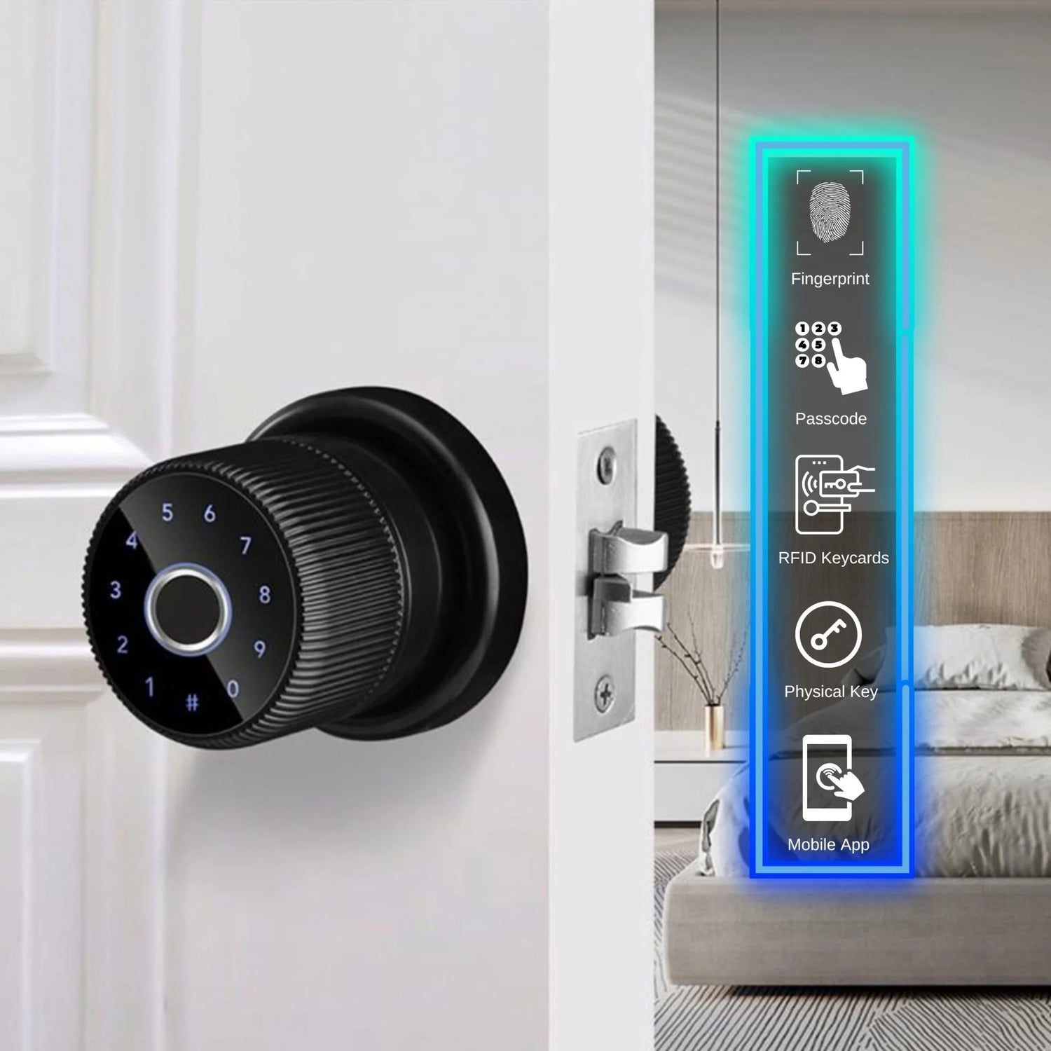 Smart Door Knob Lock
