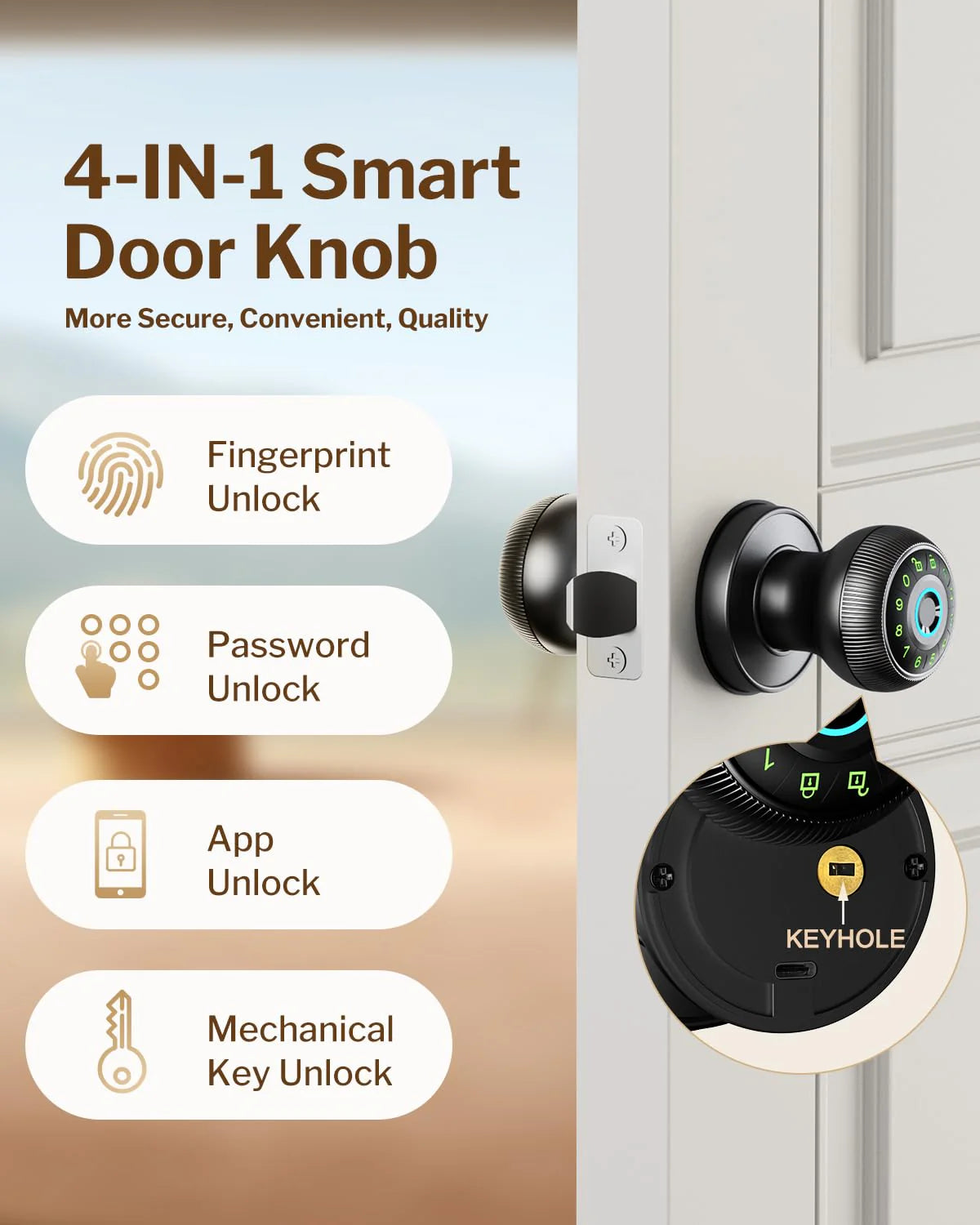 Smart Fingerprint Door Lock with Keypad Control
