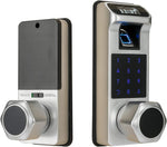 HARFO K1 Fingerprint, Keyless Entry, Keypad Lock, Biometric, Digital Door Lock for Home and Office (Silver)