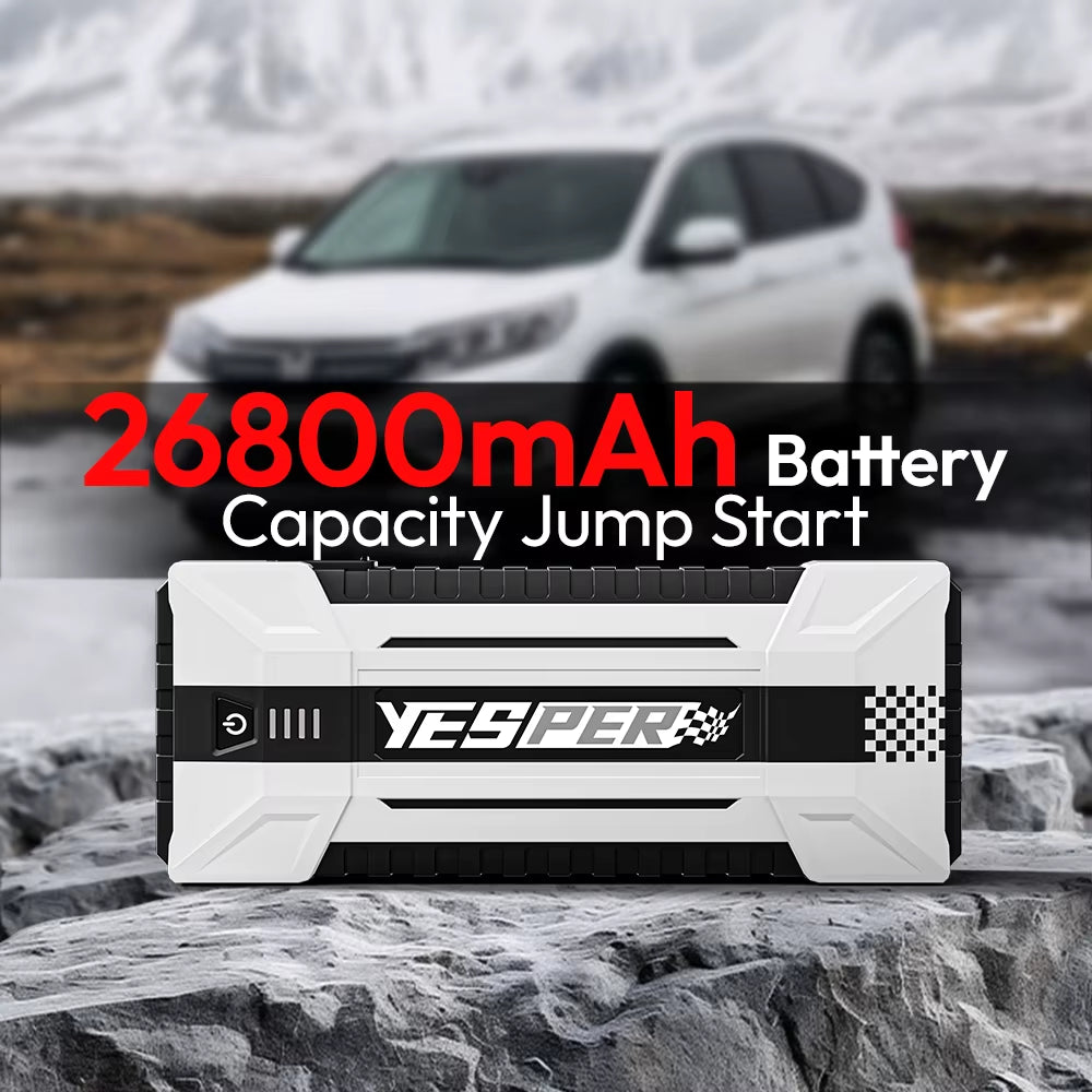 4120A Car Jump Starter 26800Mah Power Bank Car Booster Auto Emergency Booster Starting Device Jump Start