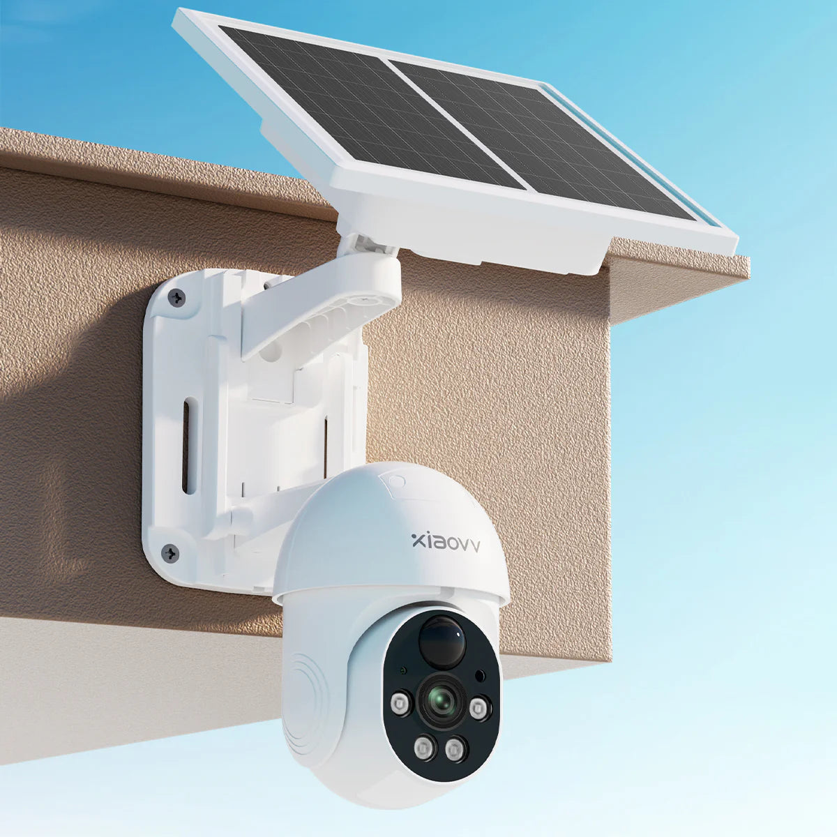 P6 1080P Wireless Outdoor Solar Security Camera