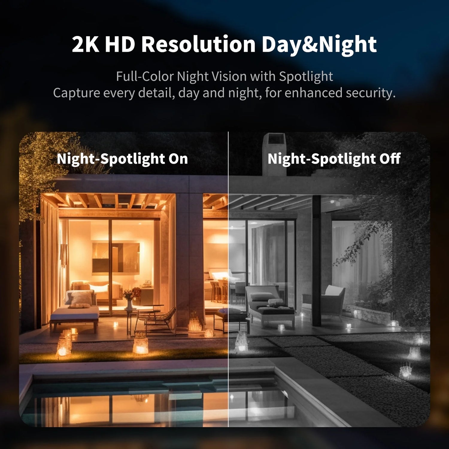 4G LTE Cellular Solar Security Camera, Wireless Outdoor PTZ 360° Home Farm Surveillance, 2K Color Night Vision, PIR Motion, Two-Way Audio, Waterproof