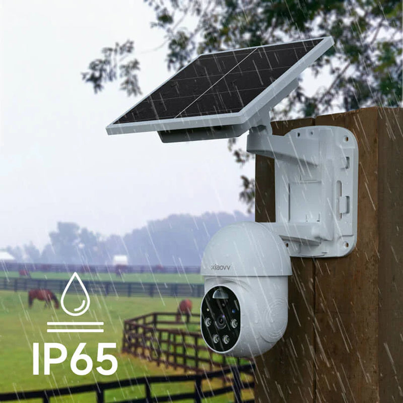 P6 1080P Wireless Outdoor Solar Security Camera