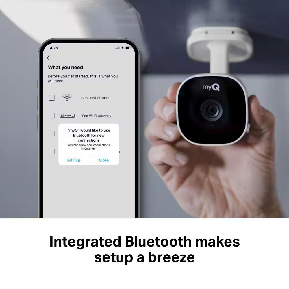 Myq Smart Garage Home Security Camera