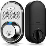 Veise Fingerprint Door Lock, Keyless Entry Keypad Deadbolt, anti Peeping Password, Auto Lock, Easy Install