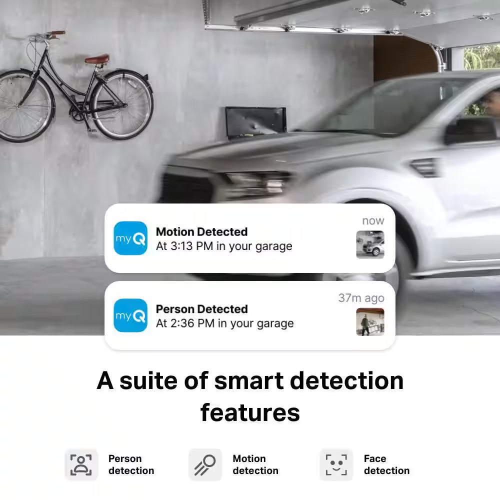 Myq Smart Garage Home Security Camera