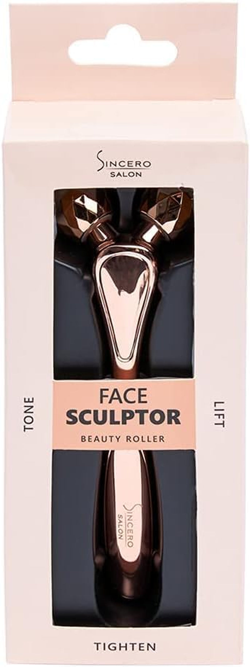 DIDIER LAB Sincero Salon 3D Face Roller - Face Massager for Face Lifting - Skin Tightening Massage Roller - Anti-Aging & Anti-Wrinkle Facial Massager Eye Roller - Massage Tool - Face Roller Massager