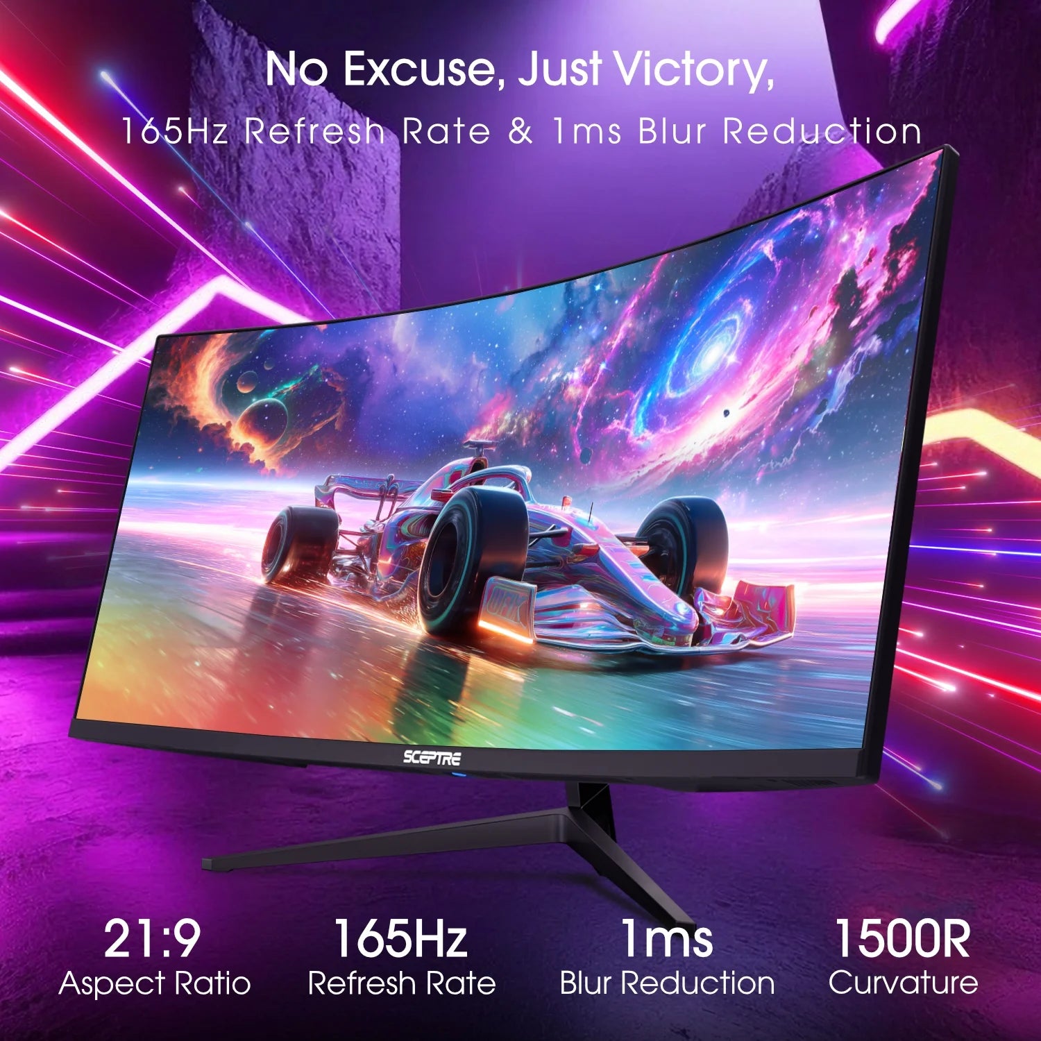 New 34-Inch Curved Gaming Monitor 3440 X 1440 180Hz DP HDMI Build-In Speakers 2026