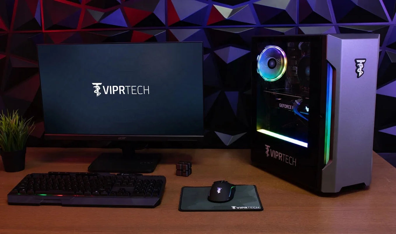 Rebel 4.0 Gaming PC - AMD Ryzen 7 (4.1Ghz), RTX 4060 8GB, 16GB DDR4, 1TB SSD, Desktop Black