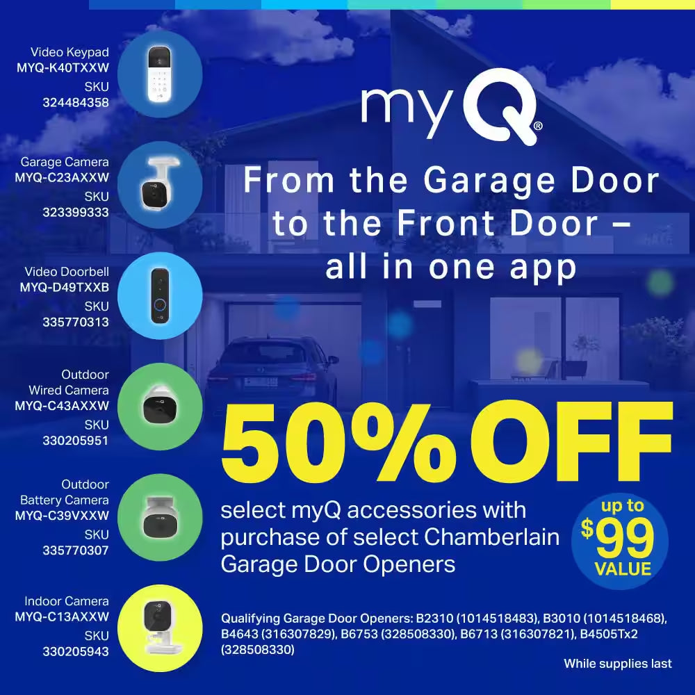 Myq Smart Garage Home Security Camera