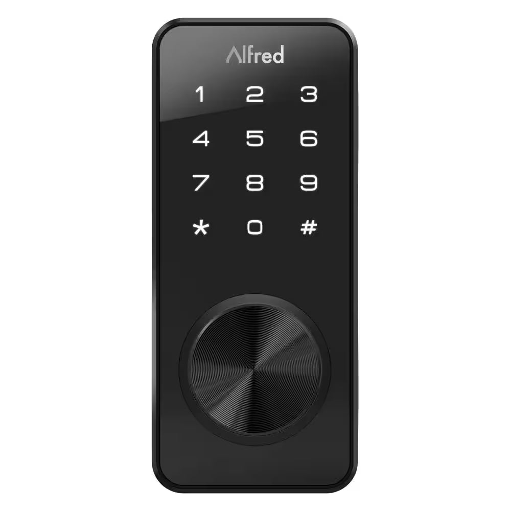 Black DB1S Smart Technology Deadbolt with Key