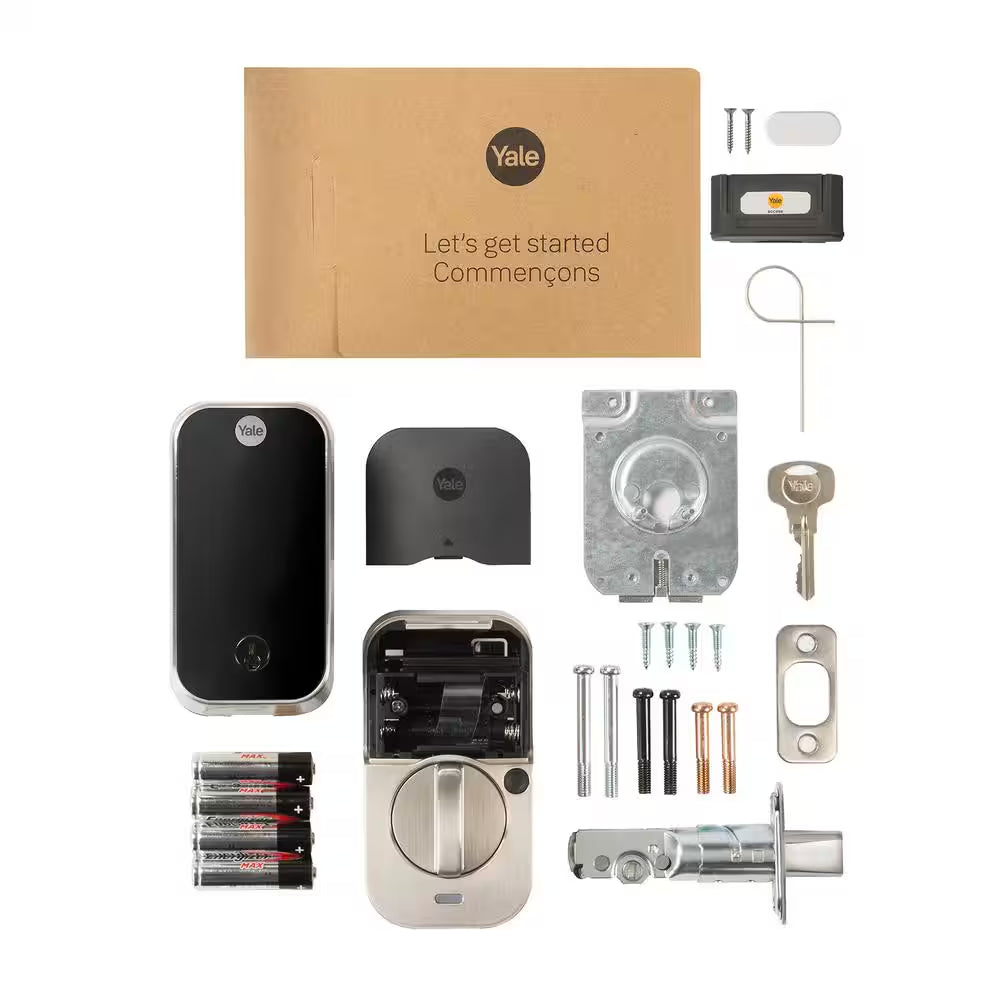 Assure Lock 2; Smart Door Lock with Wifi and Touchscreen Keypad; Satin Nickel