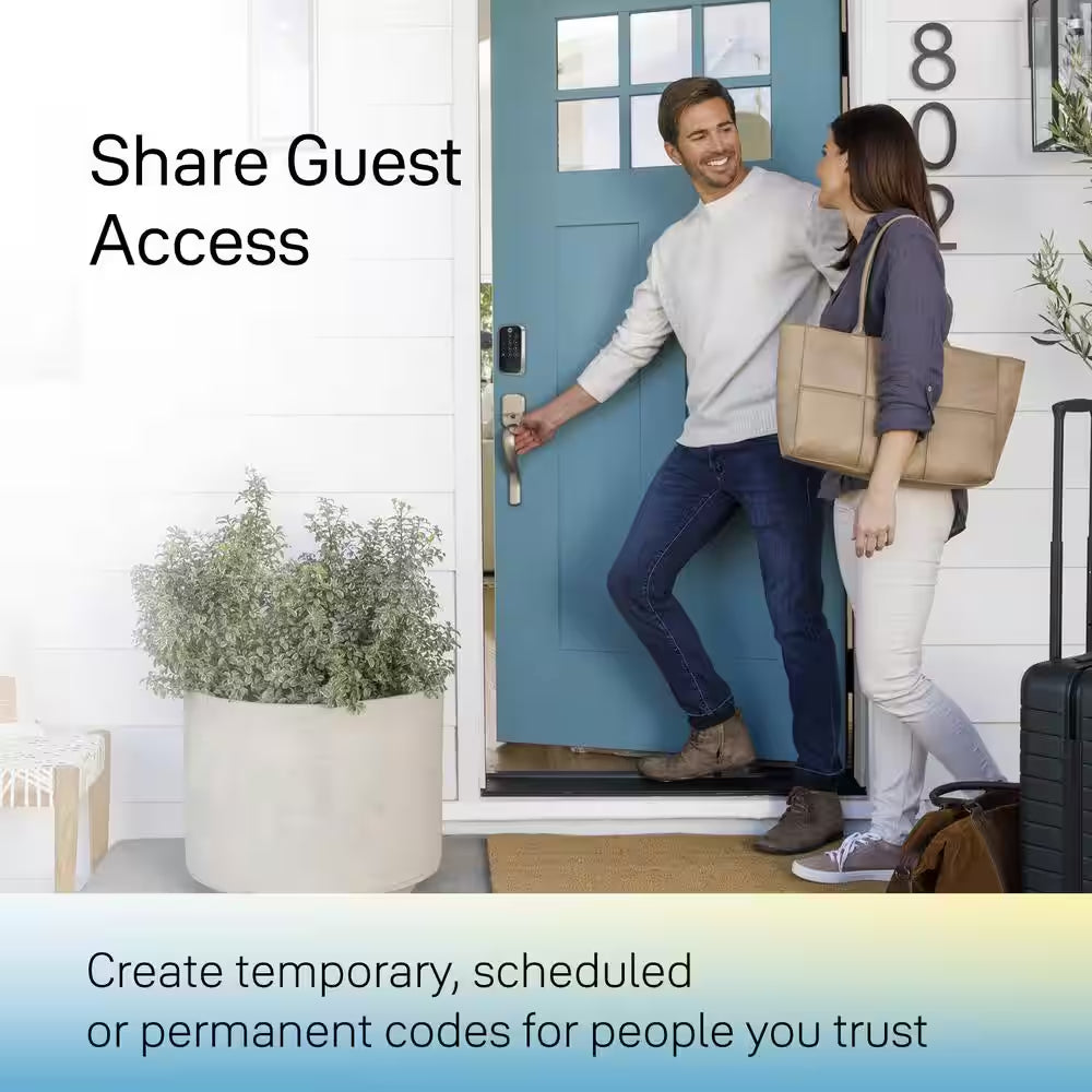 Assure Lock 2; Smart Door Lock with Wifi and Touchscreen Keypad; Oil Rubbed Bronze