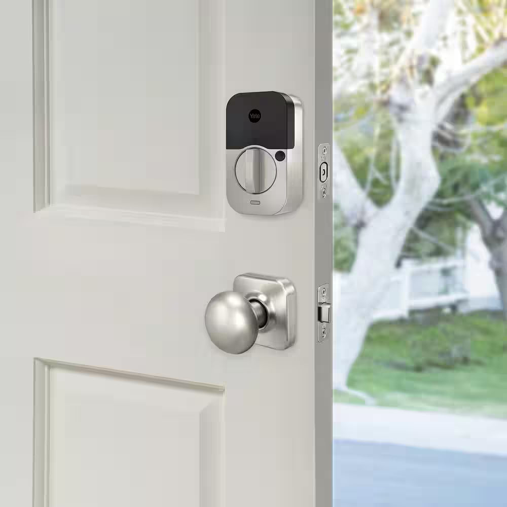 Assure Lock 2; Smart Door Lock with Wifi and Touchscreen Keypad; Satin Nickel