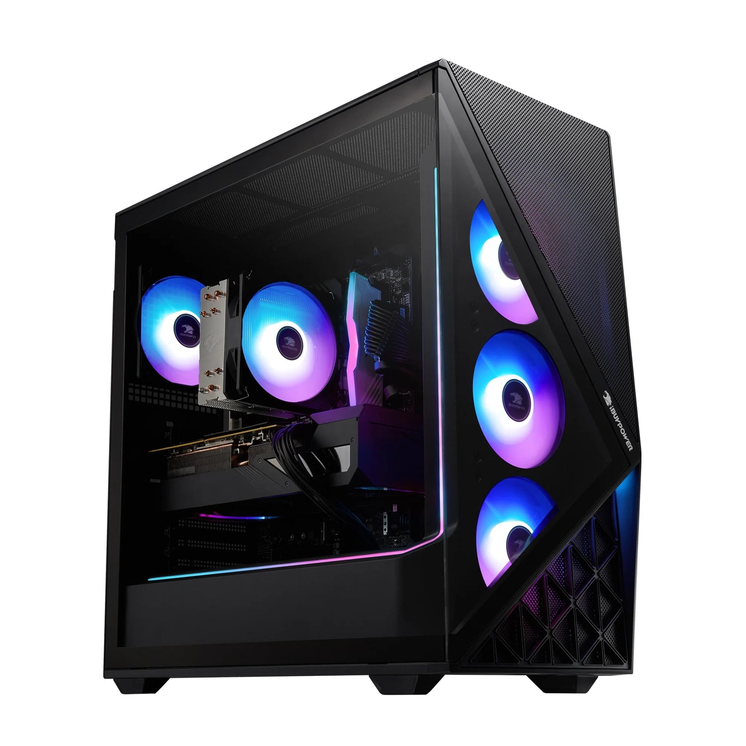 Slate Gaming PC Desktop - Intel Core I5 14400F, NVIDIA Geforce RTX 5070 12GB, 16GB DDR5 RGB RAM, 1TB Nvme SSD - SBI5N5701
