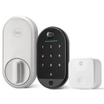 Apartment Smart Door Lock with Wi-Fi and Fingerprint Keypad Access, Silver