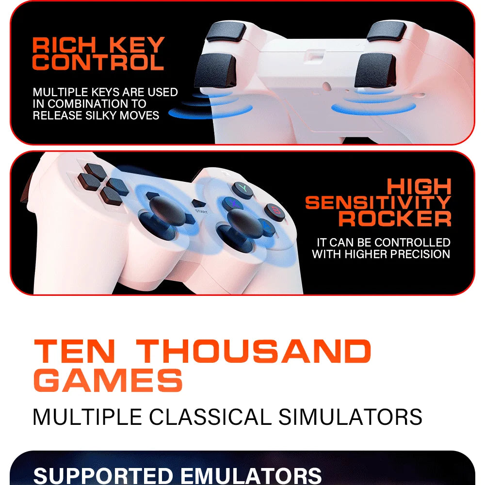 P30MAX Android 11 Gaming Projector Wireless Gaming Controller Dual WIFI 1280*720P Home Theater Portable Projector