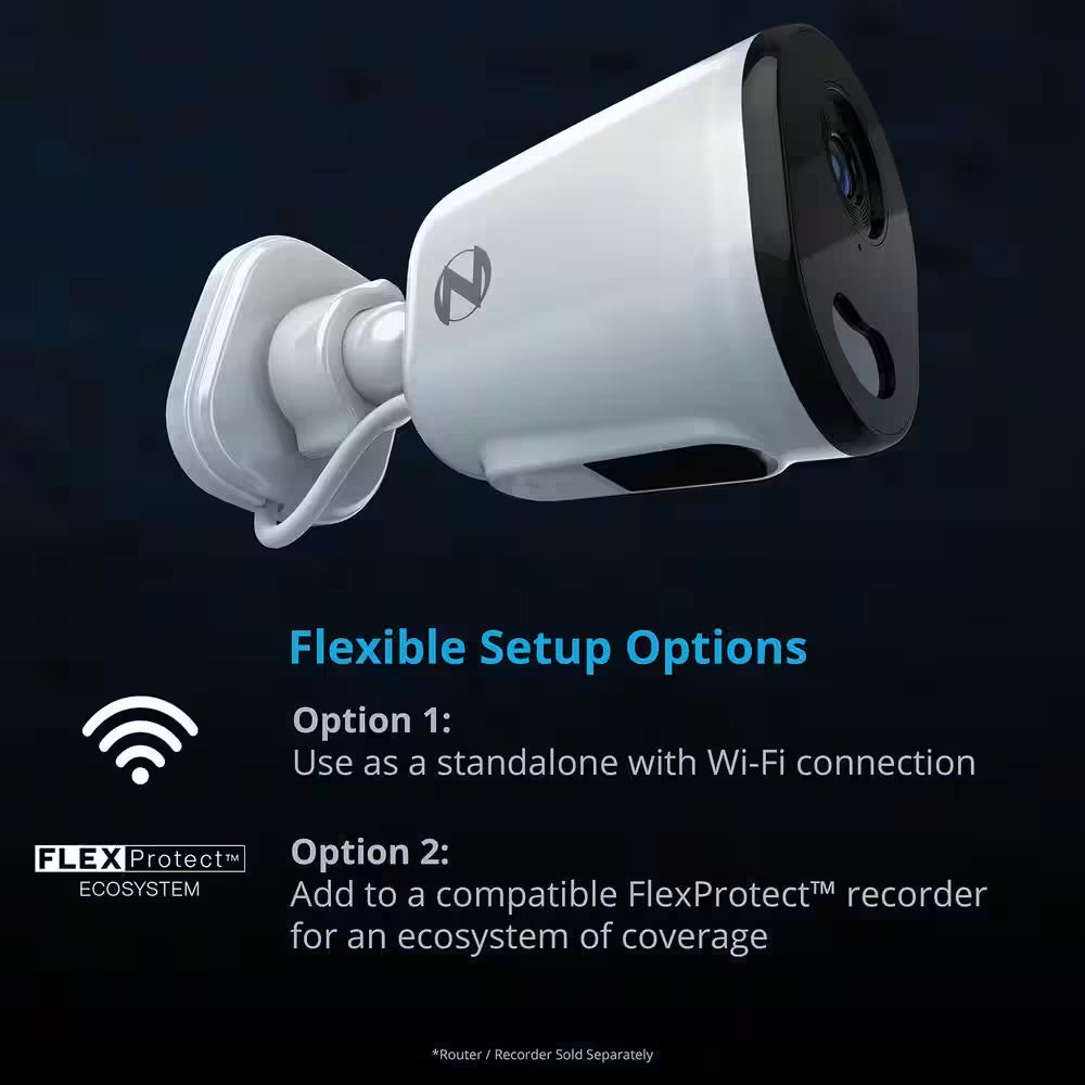 4K Plug-In Wireless Indoor/Outdoor Spotlight Security Camera