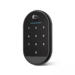 Approach Retrofit Smart Door Lock Bluetooth Keypad Accessory with Fingerprint Access, Black Thumb Turn