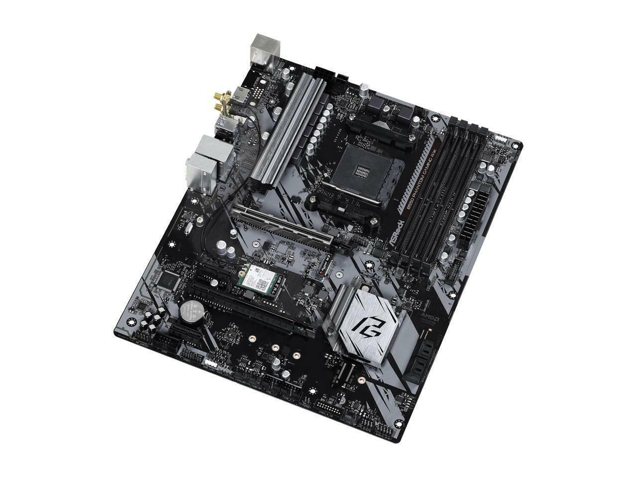 Asrock B550 Phantom Gaming 4/Ac AM4 AMD B550 SATA 6Gb/S ATX AMD Motherboard