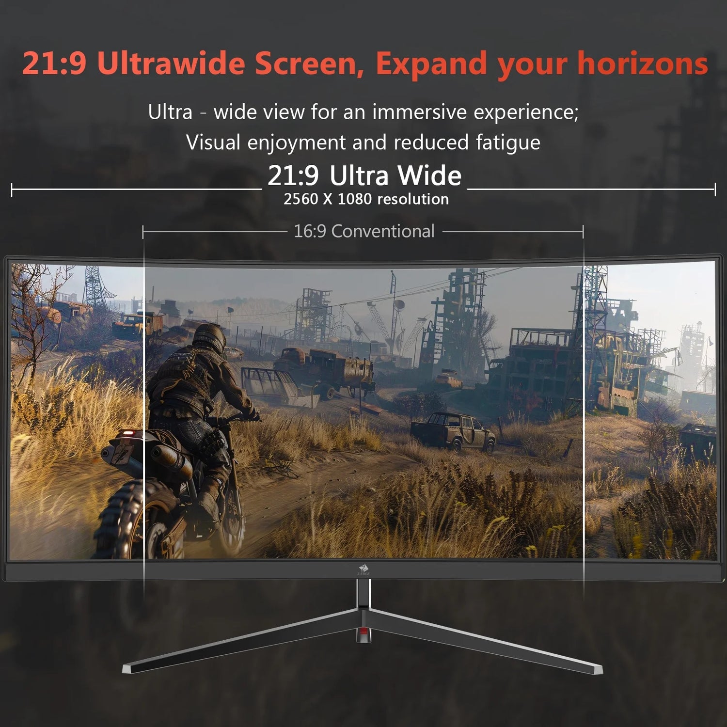 UG30 30-Inch Curved Gaming Monitor 200Hz 1Ms 21:9 Ultrawide 2560X1080 HDMI DP Port RGB