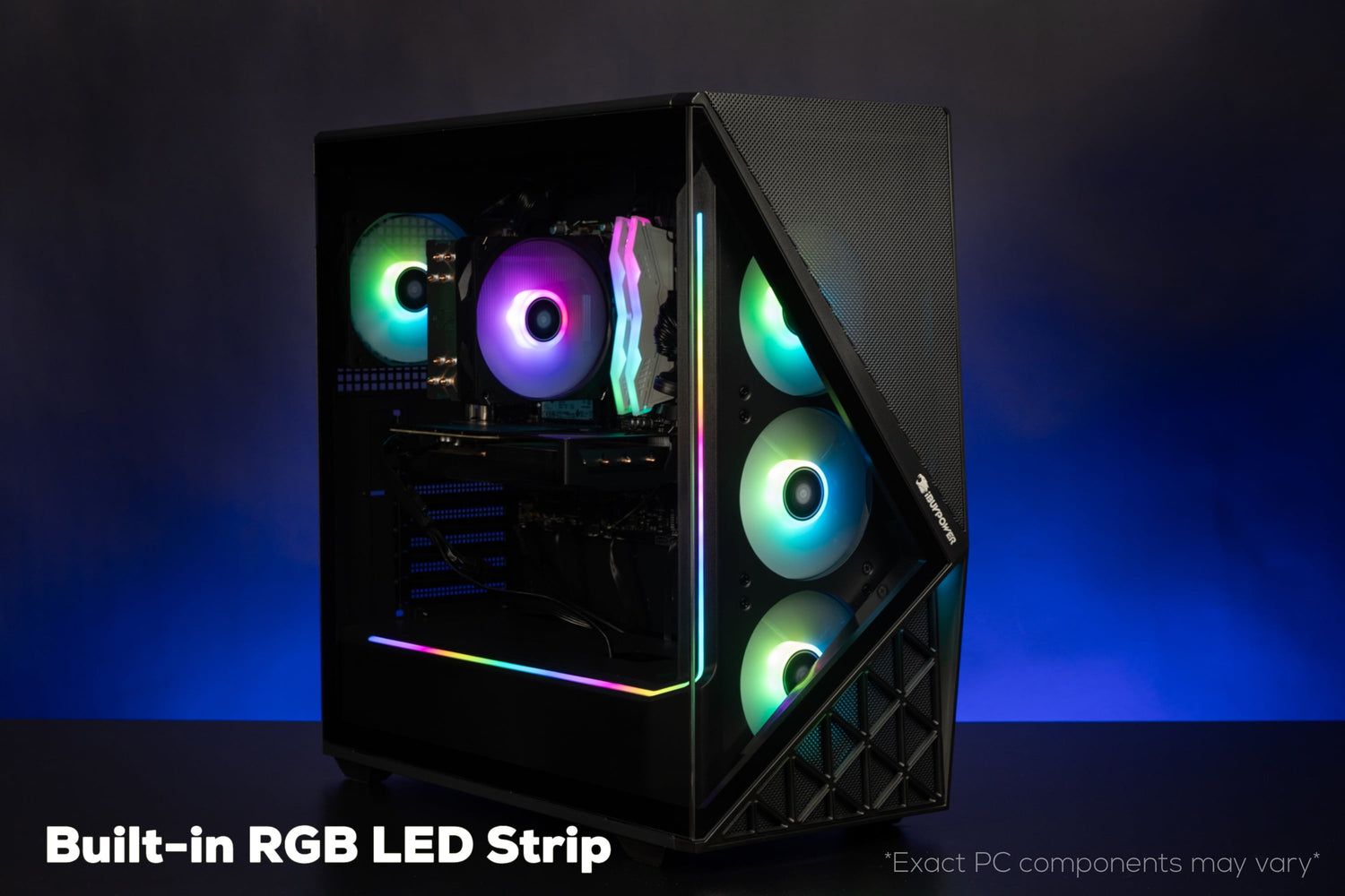 Slate Gaming PC Desktop - Intel Core I5 14400F, NVIDIA Geforce RTX 5070 12GB, 16GB DDR5 RGB RAM, 1TB Nvme SSD - SBI5N5701