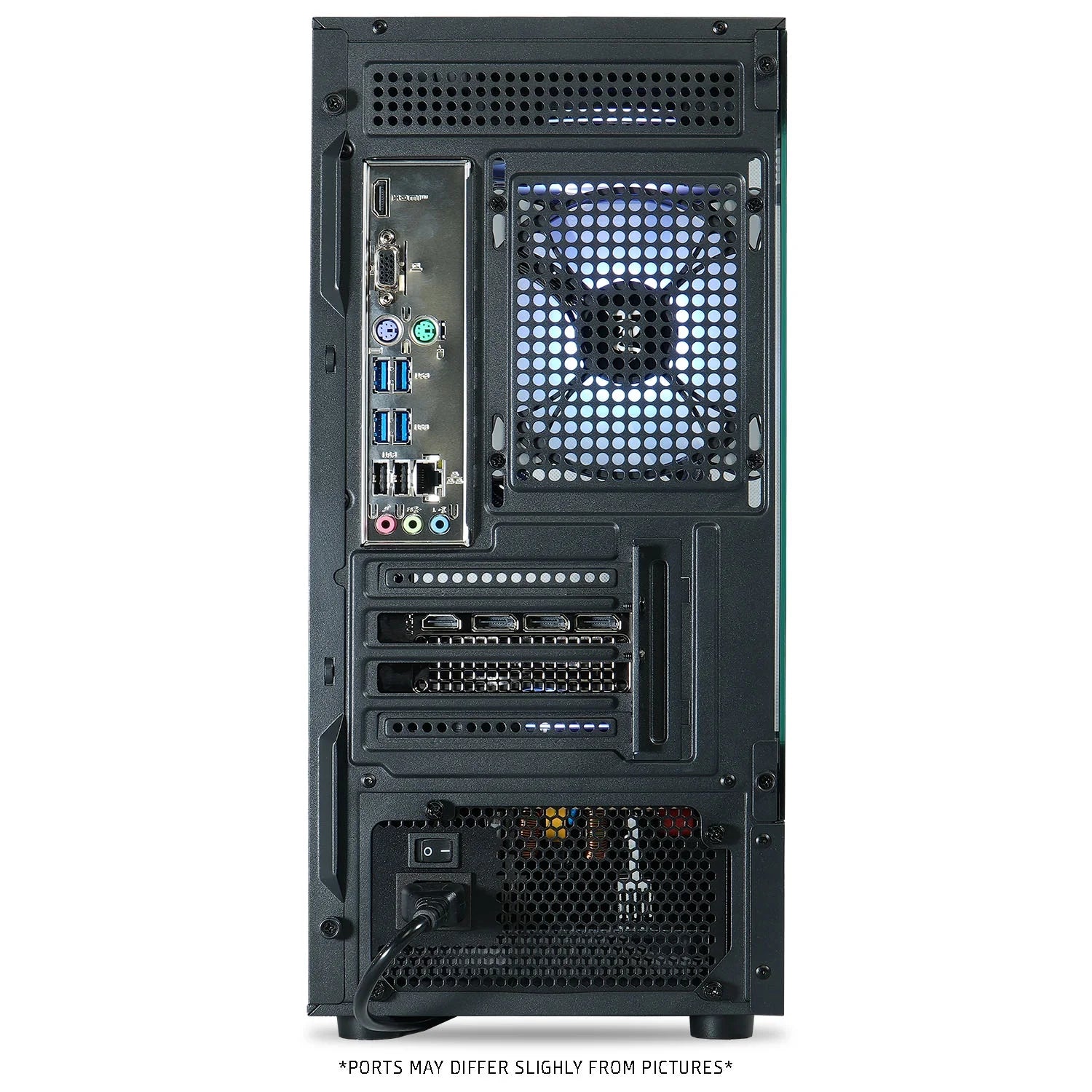 Reaper 2.0 Liquid-Cooled PC - Ryzen 7 8700F 5Ghz, RTX 5060 Ti 16G, 32G DDR5, 1TB SSD, Black