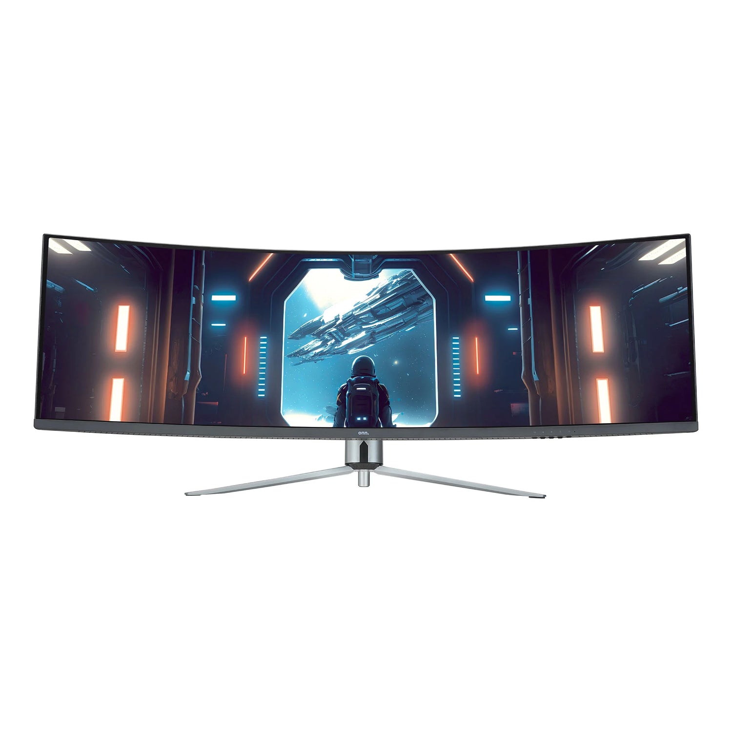 49" 3840 X 1080P Curved Dual FHD Gaming Monitor, Black, 100133225