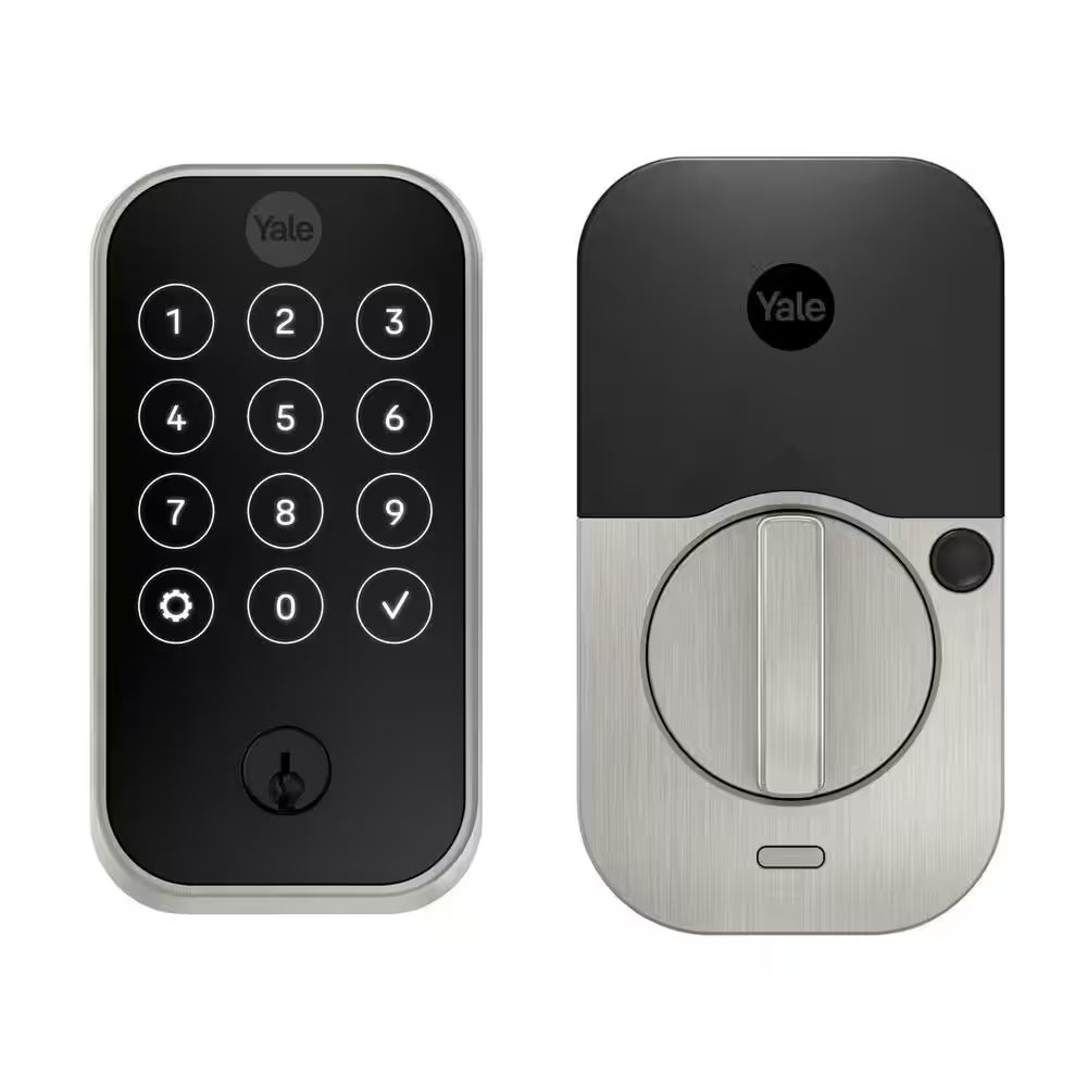 Assure Lock 2; Smart Door Lock with Wifi and Touchscreen Keypad; Satin Nickel