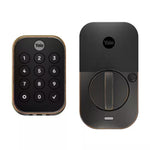 Assure Lock 2; Keyless Smart Door Lock with Bluetooth and Pushbutton Keypad, Oil Rubbed Bronze