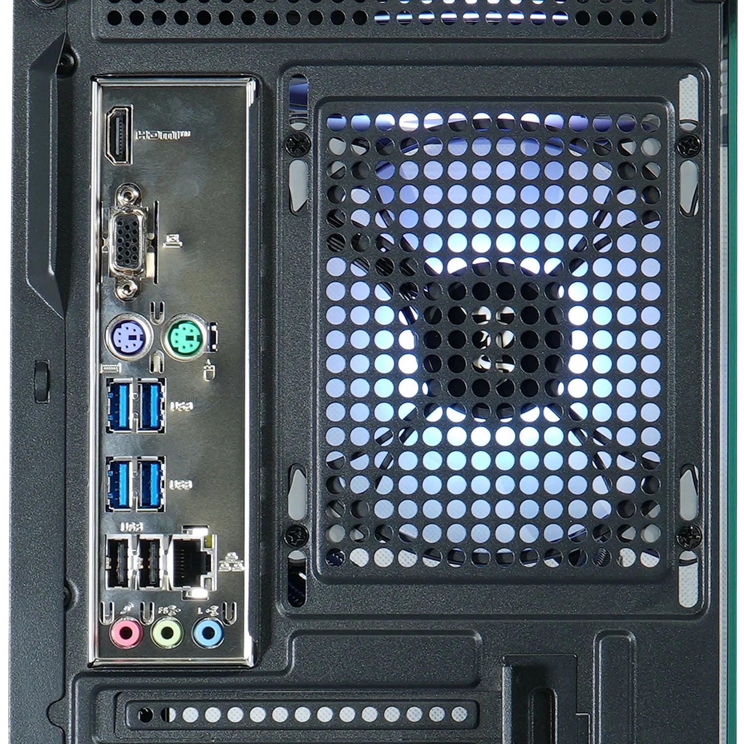 Reaper 2.0 Liquid-Cooled PC - Ryzen 7 8700F 5Ghz, RTX 5060 Ti 16G, 32G DDR5, 1TB SSD, Black