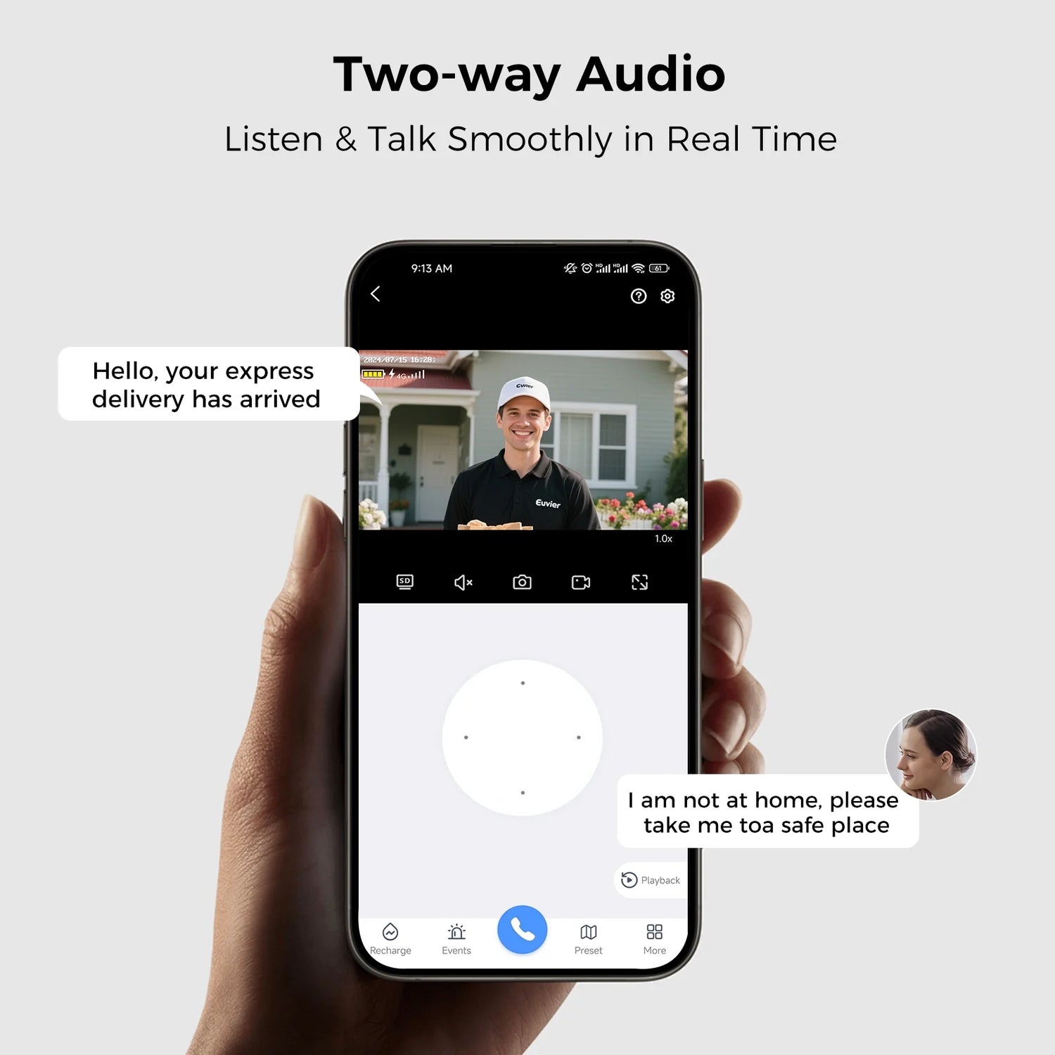 4MP Solar Security Camera Wireless Outdoor ,2.4G /5G Wifi Camera for Home Surveillance,360 View Ptz,Battery Powered,Pir Motion Detection,2-Way Talk .