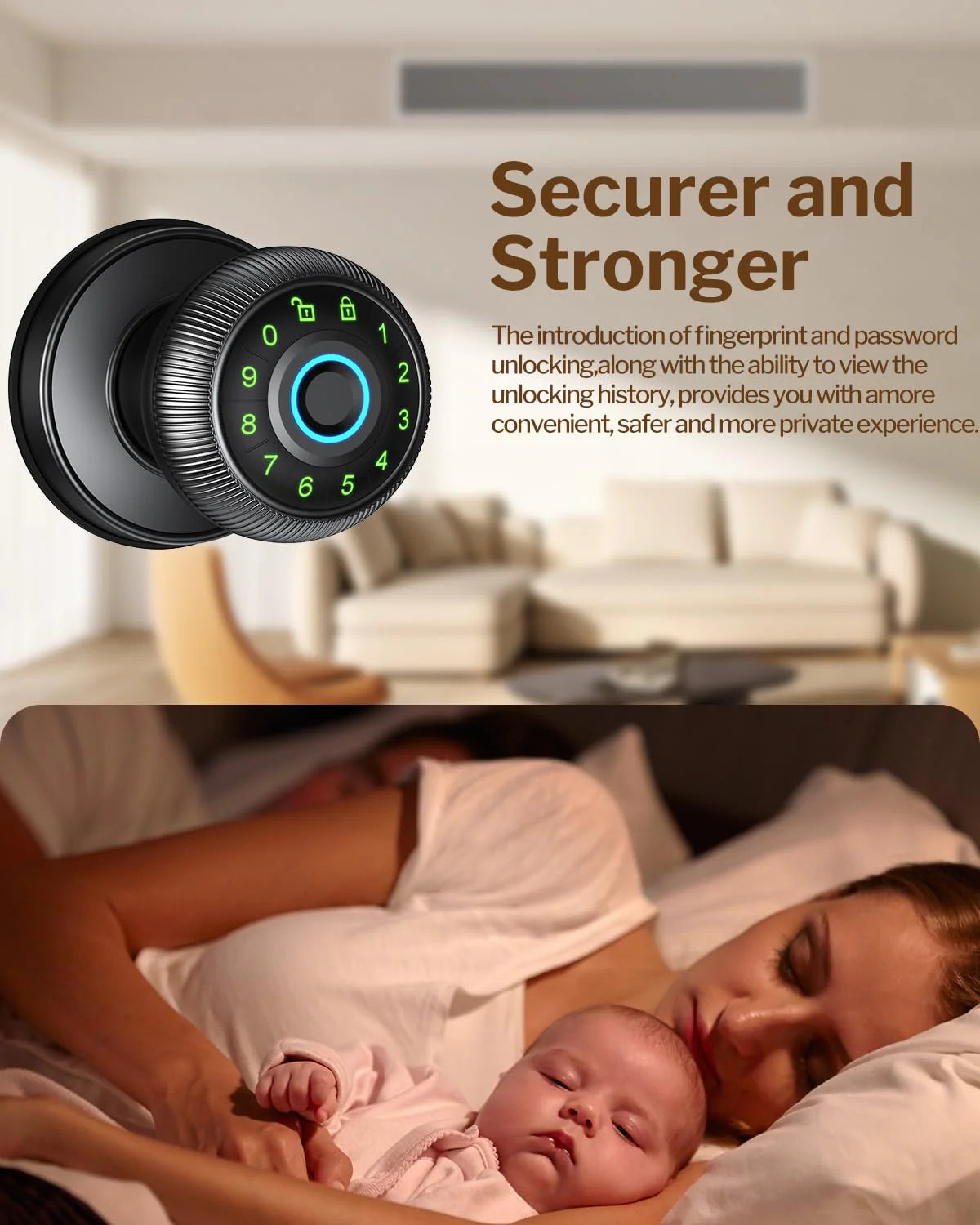 Smart Fingerprint Door Lock with Keypad Control