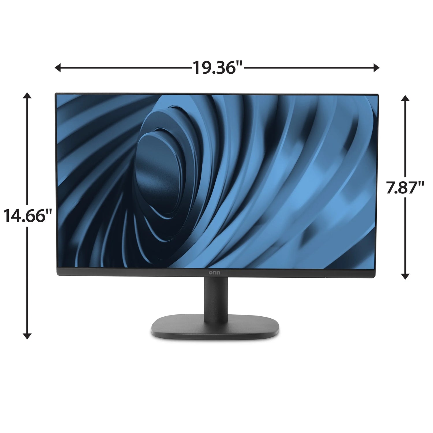 22" FHD (1920 X 1080P) 100Hz Office Monitor with 6 Ft HDMI Cable, Black