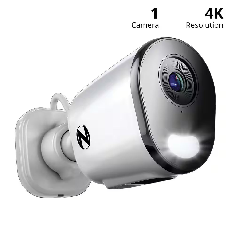 4K Plug-In Wireless Indoor/Outdoor Spotlight Security Camera